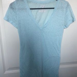 Victoria’s Secret light blue v-neck tank